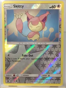Skitty 120/168 Sm-Celestial Storm Reverse Holo Pokemon NM English - Image 2