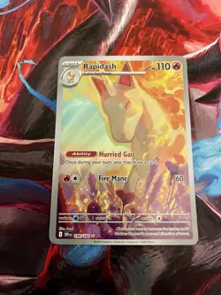 Rapidash 189/182 Pokemon Destined Rivals - NM - Image 1