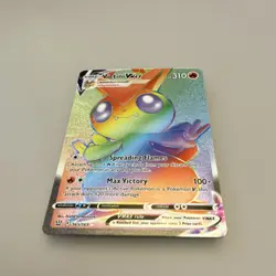 Pokemon Victini VMAX 165/163 Battle Styles Full Art Secret Rare Holo HP310 - Image 2