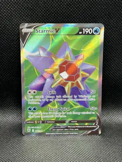 Starmie V 166/189 FULL ART ULTRA RARE HOLO Astral Radiance Swsh10 Pokemon Foil - Image 1