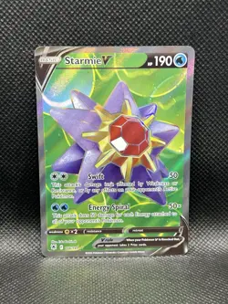 Starmie V 166/189 FULL ART ULTRA RARE HOLO Astral Radiance Swsh10 Pokemon Foil - Image 3