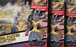 Pokemon TCG: Ascended Heroes Premium Poster Collection Mega Lucario Sealed Box - Image 1
