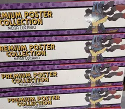 Pokemon TCG: Ascended Heroes Premium Poster Collection Mega Lucario Sealed Box - Image 2
