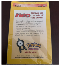 2001 Pokemon Entei Holographic – Neo Revelation – Vintage WOTC Era – Rare Holo # - Image 1