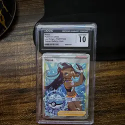 Pokemon Nessa CGC 10 Swsh11: Lost Origin TG27/TG30 Holo English - Image 1