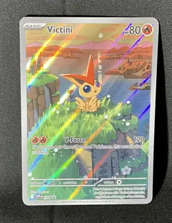 🔥 Victini Promo #208 – Black Bolt Full Art Holo – Pokemon TCG 🔥 - Image 1