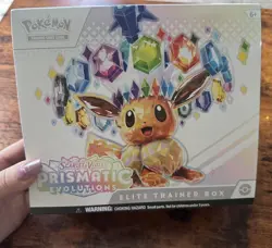 Pokemon Prismatic Evolution EMPTY ETB Elite Trainer Box *No Packs* - Image 2