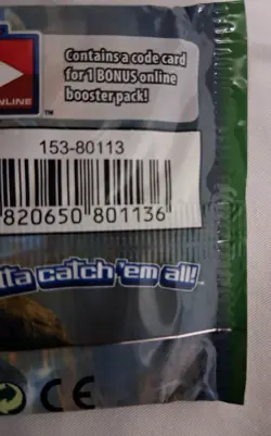 ONE Pokemon XY Fates Collide Booster Pack New & Factory Sealed From Tin - Image 4