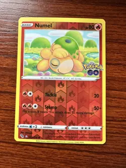 Numel (Peelable Ditto) 013/078 Pokemon GO Reverse Holo NM/M - Image 1