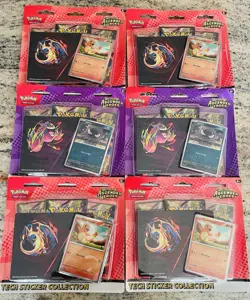 Pokemon TCG Ascended Heros Tech Sticker Collection x6 New And Sealed Lot/Bundle - Image 1
