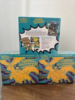 Pokemon TCG: Ascended Heroes Pokemon Elite Trainer Box (ETB) lot of 3 - Image 2