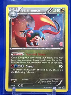 Pokemon TCG - SALAMENCE - 8/20 - COSMOS HOLO PROMO - XYDRAGON VAULT (2012) - Image 1