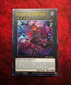Yugioh! Exosister Karmael- Ultra Rare - BPRO-EN044- NM - Image 1