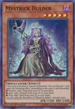 Mystrick Hulder - SOFU-EN026 - Super Rare - 1st Edition - Lightly Played - Image 1