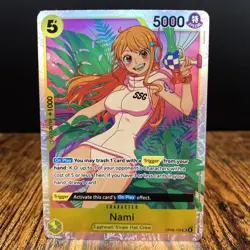 Nami One Piece SR Foil Two Legends OP08-106 NM - Image 1
