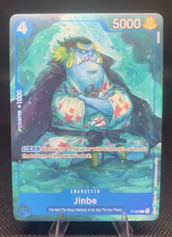 ONE PIECE TCG: Jinbe ST17 P-030 Promo Card - Image 1