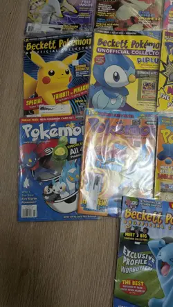 Beckett Pokemon Collector Magazine Lot Of 16 November 2007-July 2010 W/ Reg Card - Image 3