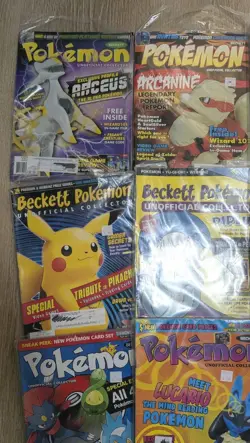 Beckett Pokemon Collector Magazine Lot Of 16 November 2007-July 2010 W/ Reg Card - Image 4