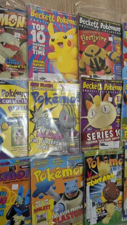 Beckett Pokemon Collector Magazine Lot Of 16 November 2007-July 2010 W/ Reg Card - Image 5