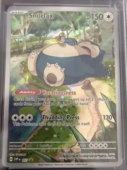 Snorlax 051 Sv: Scarlet & Violet Promo Cards Holo PSA 9 RegradeUU Pokemon - Image 2