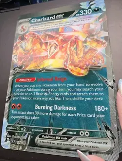 Charizard ex 196 Jumbo Cards Regular - Image 2