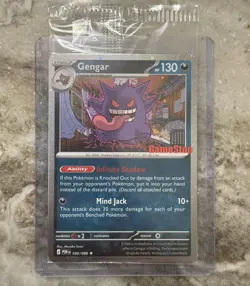 Gengar 050/088 Sealed GameStop Stamped Promo + TCG Pocket Code Card - Image 1