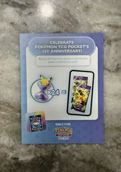 Gengar 050/088 Sealed GameStop Stamped Promo + TCG Pocket Code Card - Image 2