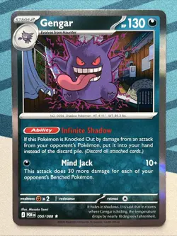 Pokemon Card - Gengar - Holo Rare (050/088) Perfect Order NM - Image 1