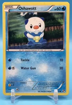 2011 Pokemon OSHAWOTT Black & White Set COSMOS HOLO Card 27/114 - Image 1