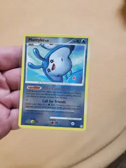 LP Mantyke 55/130 Reverse Holo Diamond & Pearl Pokemon Card - Image 1