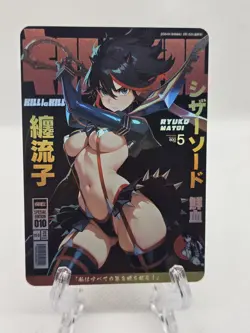 Ryuko Matoi Kill La Kill Anime Waifu Card - Image 1