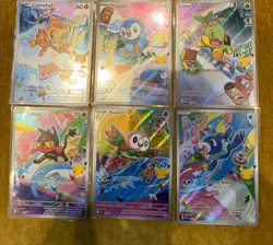 Pokemon 2026 First Partner Illustration Collection Series 1 Promos Set 6 Cards - Image 1
