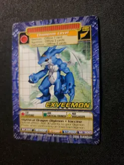 BO-118 Exveemon Digimon Card Digi-Battle Series 3 2000 Bandai NEAR MINT - Image 3