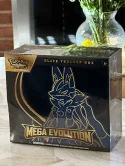 Pokemon Mega Evolution Elite Trainer Box Lucario ETB - Image 1