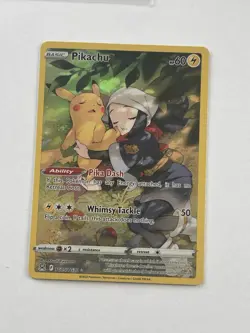 Pokemon TCG Pikachu Lost Origin Trainer Gallery TG05/TG30 Holo Ultra Rare - Image 1
