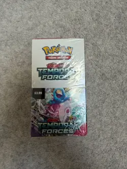 Pokemon TCG: Scarlet & Violet Temporal Forces - Half Booster Box (18 Packs) New - Image 1