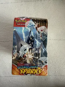 Pokemon Surging Sparks Booster Box (36 Packs) - DAMAGED SEE PHOTOS - Image 3