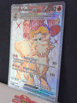 Arcanine ex 224/198 Sv01: Scarlet & Violet Base Set Ultra Rare Pokemon TCG NM - Image 3
