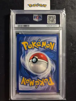 First Edition 2000 Pokemon Gym Challenge 69/132 Erika's Jigglypuff PSA NM-MT 8 - Image 2