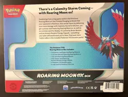 Pokemon Roaring Moon ex Box SEALED 4 Packs + Promos Scarlet & Violet - Image 2