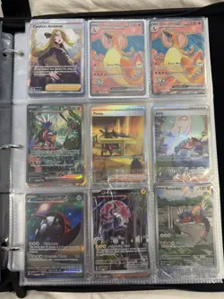 Pokemon TCG Binder Lot Vintage & Modern Alt Art EX Holos Charizard, Mew, 261 - Image 3
