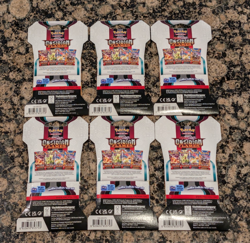 6x Pokemon Obsidian Flames Sleeved Booster Packs –Scarlet & Violet - Image 2