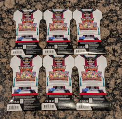6x Pokemon Obsidian Flames Sleeved Booster Packs –Scarlet & Violet - Image 4