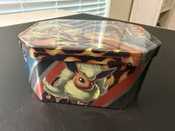 Pokemon TCG - Eevee Evolutions Tin Flareon - New Factory Sealed - Image 5
