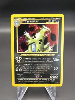 Tyranitar - Holo - 12/75 Neo Discovery - Pokemon TCG - 2001 - Image 1