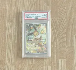 2025 POKEMON SVP EN-SV BLACK STAR PROMO #173 EEVEE PSA 10 - Image 1