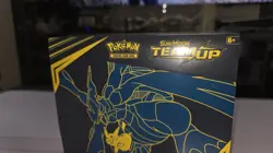 Pokemon sun & Moon TEAM UP elite trainer box RARE!! Sealed ETB with acyrlic Case - Image 5