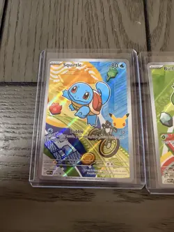 Pokemon TCG First Partner Illustration Collection Series: 1st Gen - 3 Pc Set - Image 3