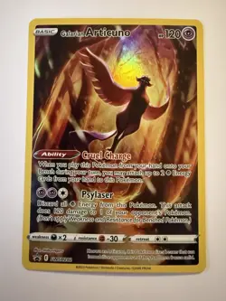 Pokemon TCG Galarian Articuno Sword & Shield SWSH282 Black Star Promo NM - Image 1