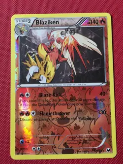 Blaziken 17/108 Pokemon Dark Explorers Reverse Holo - Image 1